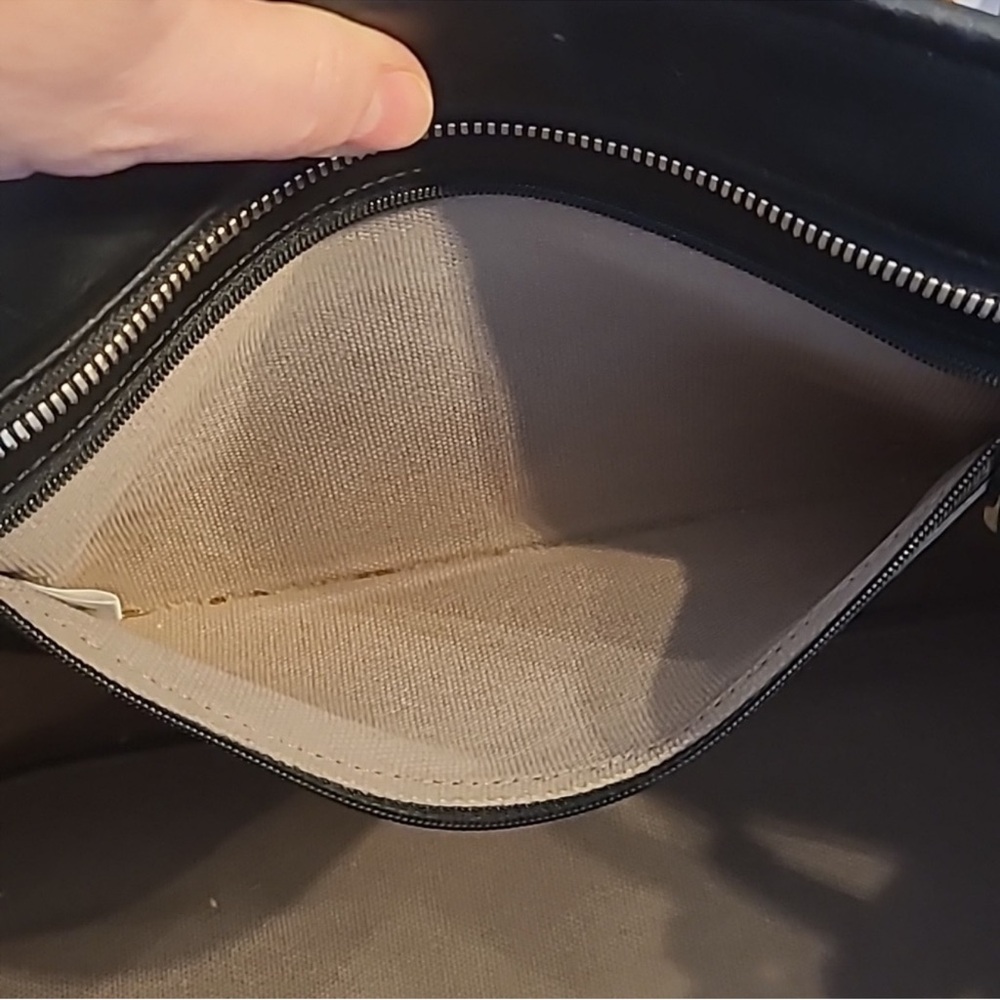 MCM Black Tote with Red and Green Stripes - Picture 11 of 15